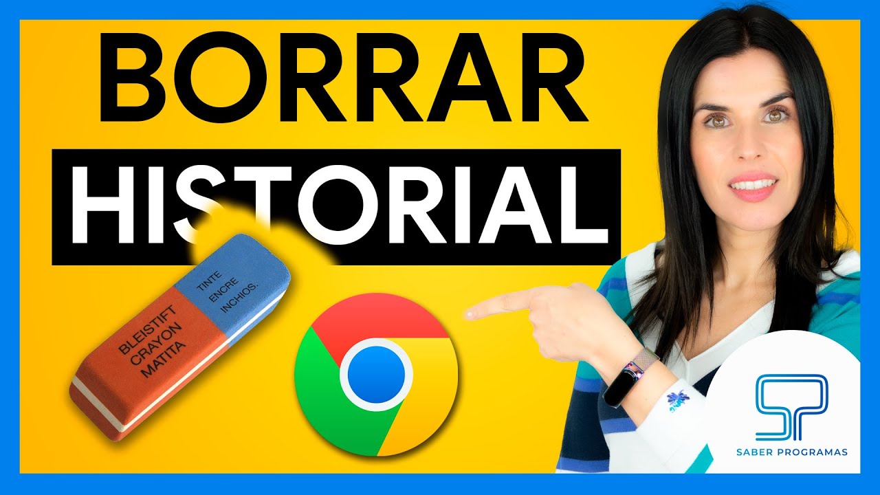 ✅ Cómo BORRAR HISTORIAL de Google Chrome Rápido [ para PC ]