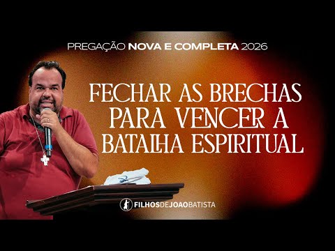 Fechar as brechas para vencer a batalha espiritual | Moisés Rocha - Pregação nova e completa 2026
