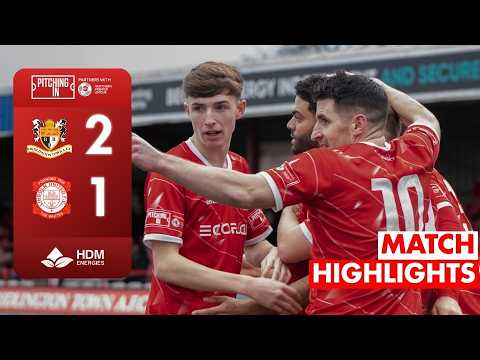 MATCH HIGHLIGHTS | Bridlington Town 2-1 Lincoln United | Pitching In Northern Premier League East