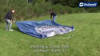 Outwell Earth 5 Tent Pitching Video | Innovative Family Camping