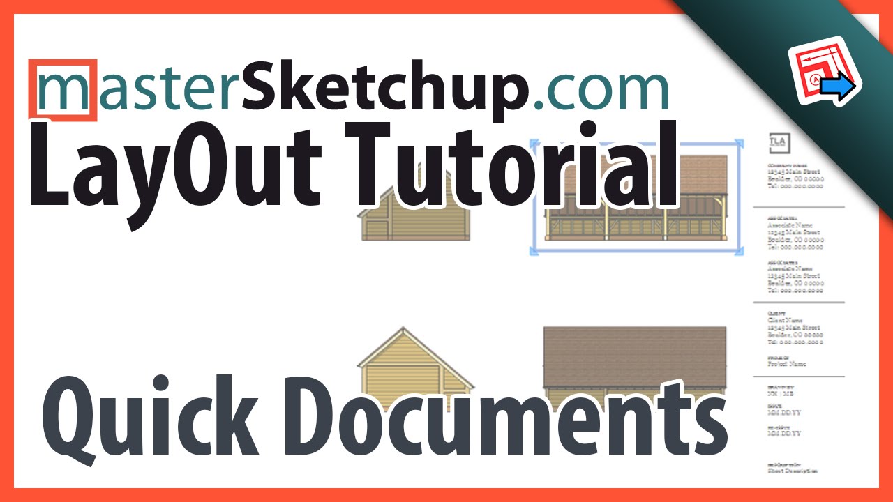 Quick Document Creation in LayOut Tutorial