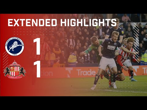 Extended Highlights | Millwall FC 1 - 1 Sunderland AFC