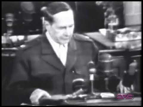Abschiedsrede von General Douglas MacArthur vor dem Kongress