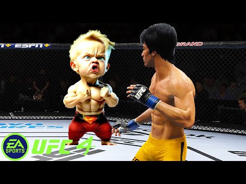 UFC4 Bruce Lee vs Super Baby EA Sports UFC 4 - Epic Fight