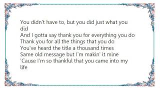 Huey Lewis - Thank You 19 Lyrics