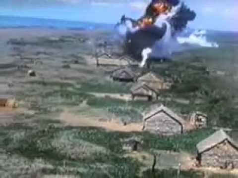 Napalm bombing