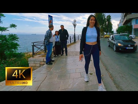 Cloudy Walk from D-Marin Zea Marina to Akti Themistokleous | Piraeus Greece 🇬🇷🌥️🌊