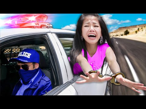 I GOT ARRESTED & Must ESCAPE COP CAR in 24 Hours or be Trapped in Prison