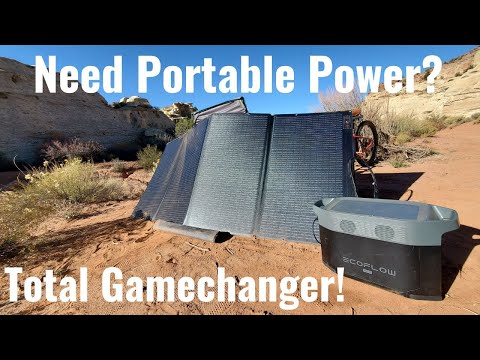 Review: Ecoflow Delta Max power station & the most powerful portable solar panel ever made!