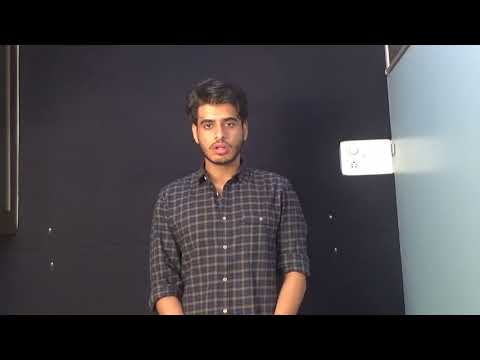 Sannidhya Bhavsar Introduction