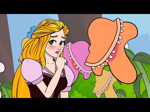 Rapunzel | Série Episódio 3 - O Bebê Dragão | Desenho animado com Os Amiguinhos