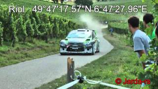 preview picture of video 'WRC Rally Deustschland - Spectators place - Riol 4'