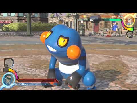 Pokken Wifibattle Croagunk VS Gardevoir