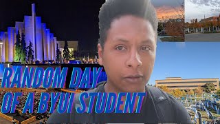 Random Day of a BYUI Student