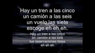 hay un tren a las cinco- joan sebastian letra