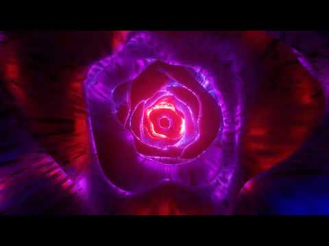 Sci-Fi. tunnel. neon light and color.. Short Background Video