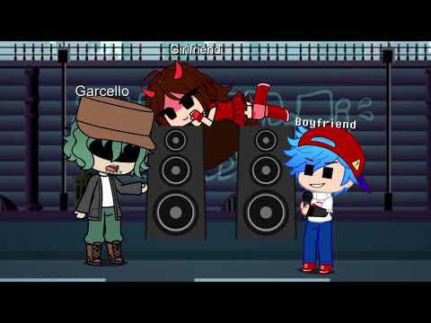 Nerves with lyrics (gacha version) FNF with lyrics by recd