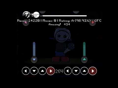 FNF MOD: Funkscop - Quitter (FC) (Walkthrough/HARD)
