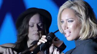 Leona Lewis performs  Come Alive  at British Airways  Gig on a Wing  event in Hong Kong