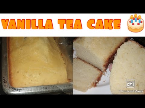 Vanilla tea cake recipe 🍰🎂 #withoutoven#withoutbeater#easytomake#viral#cookwithjaveria#ramadan2023💞