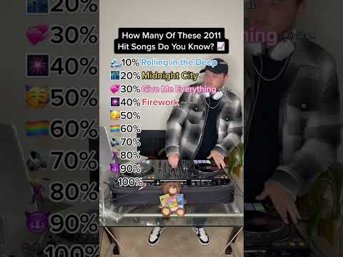 2011 SONG CHALLENGE! How Many Do You Know?