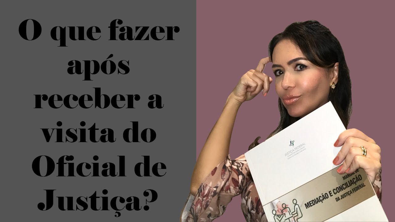 Recebi uma citação judicial, o que devo fazer?