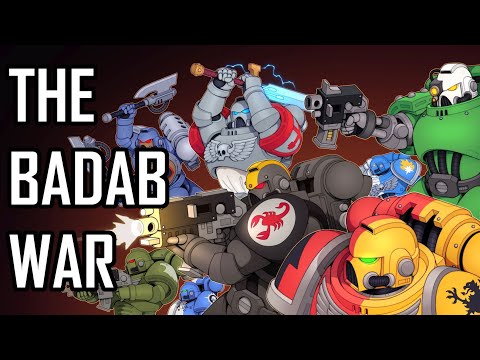 Kitbashing the ENTIRE Badab War | Warhammer 40k Lore, Kitbashing, and Painting