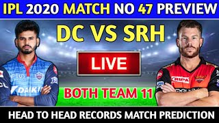 IPL 2020 Delhi Capitals Vs Sunriese Hyderabad Match Highlights | SRH VS DC Match Highlights 2020