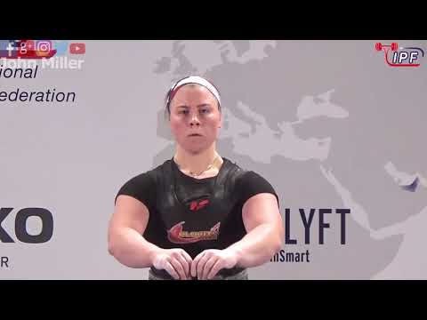 Kelsey McCarthy - 1st Place 642.5kg Total - 72kg Class 2019 Womans IPF World Open