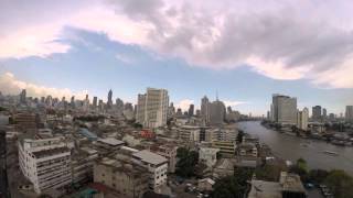 2015-05-16 Timelapse - Clouds over the Chao Phraya River, Bangkok