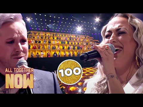 100 BUZZER!🤩🎉 Lou & Moe atemberaubend mit "Nothing compares 2 U" | All Together Now | SAT.1