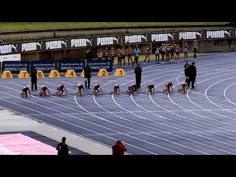 U14 Women 100m 2022 Australian Track & Field Championships