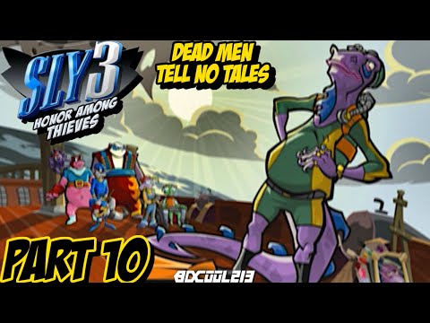 Sly 3: Honor Among Thieves Playthrough Part 10 (DEAD MEN TELL NO TALES) - PS2