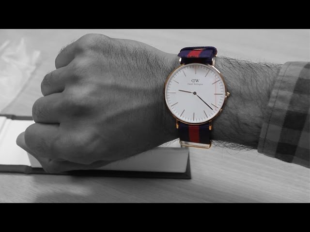 ساعة دانيال ويلينغتون كلاسيك أوكسفورد كوارتز رجالية - DW00100001