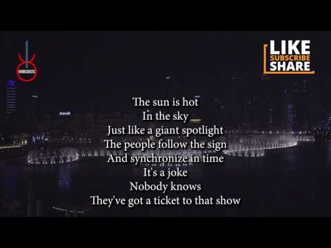 The Show (acoustic karaoke) - Lenka