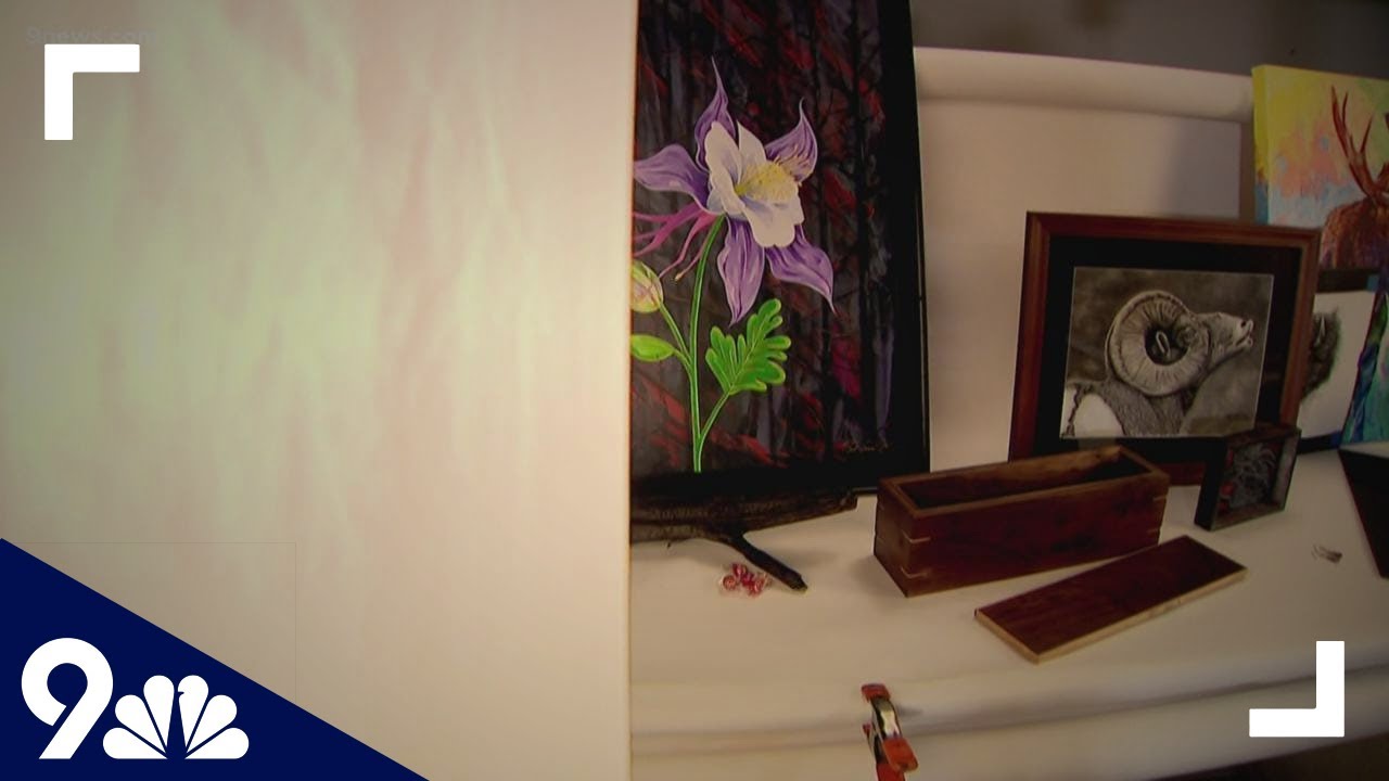 Art made from wildfire ash auctioned