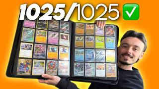 1025/1025 Full Pokedex Binder Tour + Upgrades!