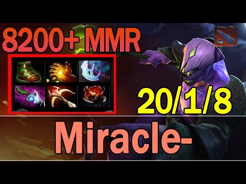 Dota 2 - Miracle- Plays Faceless Void 8200+ MMR | Ranked Match