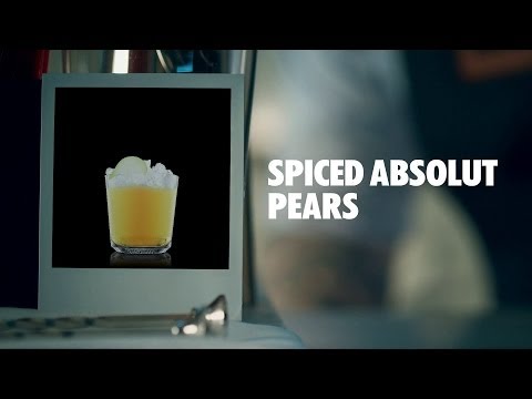 SPICED ABSOLUT PEARS DRINK RECIPE - HOW TO MIX