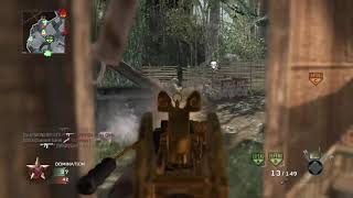 Call of Duty Black Ops 1 2021 Gameplay Domination in Jungle with Gold Galil