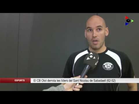 El CB Olot es desfà a casa de les líders, el Sant Nicolau de Sabadell (62-52)