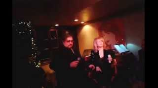 MARC LOVE AT PIERO`S WITH PIA ZADORA AND VINNY FALCONE SINGING WHITE CHRISTMAS AND KC MEDLEY