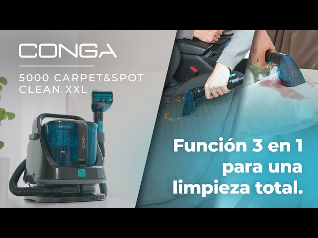 Cecotec Conga 5000 Carpet&Spot Clean XXL Aspirador de Tapicerías 650W video