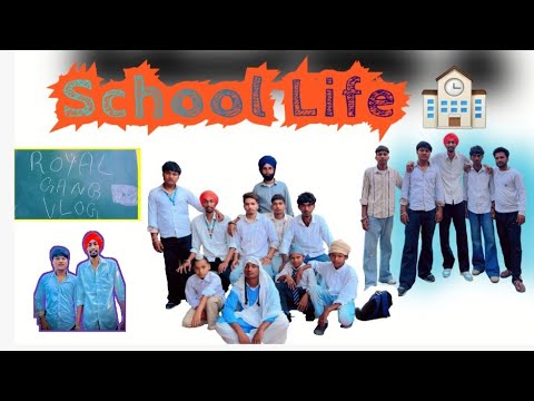 😍School Life 🏫Royal gang follow #school #schoollife