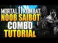 Mortal Kombat 11 Noob Saibot Combos Mortal Kombat 11 Noob Saibot Combo Tutorial Daryus P