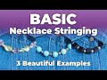 Create Your First Necklace 3 Stunning Designs Essential Techniques