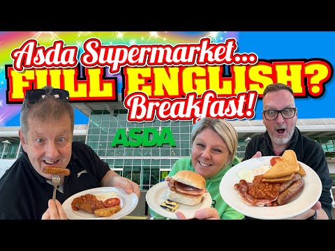 ASDA FULL ENGLISH BREAKFAST Is this the Best a SUPERMARKET CAFE has to offer?