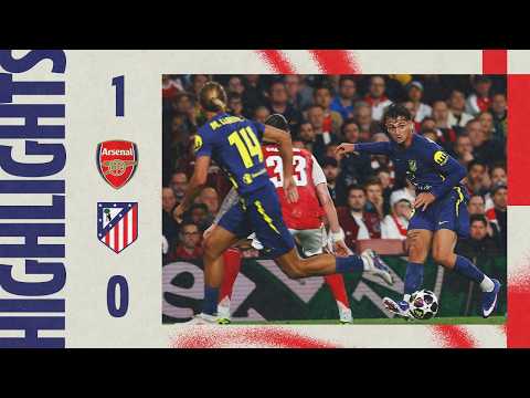 Arsenal FC 1 - 0 Club Atlético de Madrid highlights