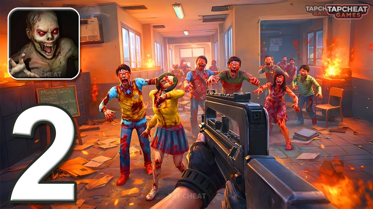Dead Raid: Zombie Shooter 3D - Gameplay Walkthrough Part 2 - Zombie Shooter Game (Android, iOS)