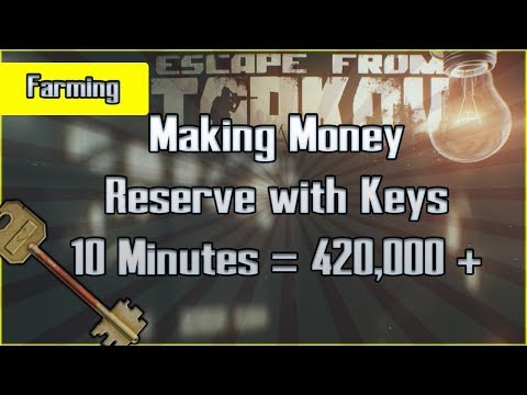 Reserve Money Run with Keys (Route #2) Make Millions Fast - Military Base Escape from Tarkov Guide